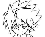 Coloriage De La Hoya de Beyblade gratuit