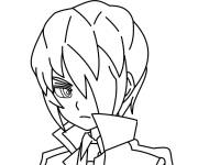Coloriage Delta Zakuro de anime Beyblade