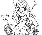 Coloriage Dessin joueur Beyblade