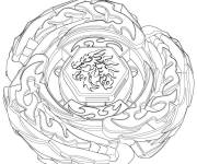Coloriage Drago Beyblade Burst