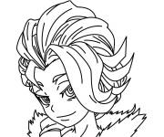 Coloriage Gwynn Ronny Beyblade