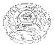 Coloriage Lame d&rsquo;&eacute;quilibrage Beyblade