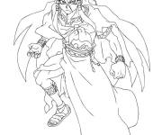 Coloriage Rago Anime Beyblade