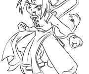 Coloriage Ray Con de Beyblade