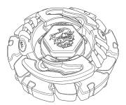 Coloriage et dessins gratuit Toupie Beyblade Metal Fusion à imprimer