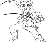Coloriage Valt Aoi hero anime