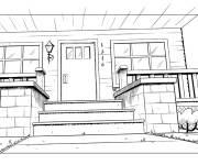 Coloriage La maison Laud