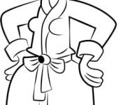 Coloriage La m&egrave;re de Lincoln Loud