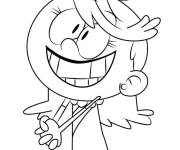 Coloriage La s&oelig;ur de Lincoln Loud