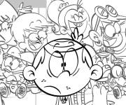 Coloriage Les aventures de Lincoln Loud et sa famille