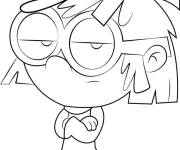 Coloriage et dessins gratuit Lisa Loud l'intelligente à imprimer