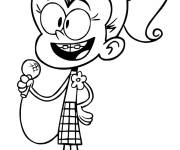 Coloriage et dessins gratuit Luan Loud raconte une mauvaise blague à imprimer
