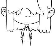 Coloriage et dessins gratuit Lucy Loud, la fille gothique à imprimer