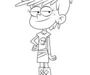 Coloriage et dessins gratuit Luna Loud de dessin anim&eacute; à imprimer