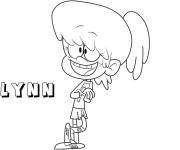 Coloriage Lynn aime toujours rire