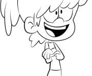 Coloriage et dessins gratuit Lynn Loud, qui aime le sport à imprimer