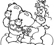 Coloriage Bisounours &agrave; imprimer gratuitment