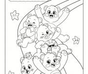 Coloriage Bisounours dessin animé