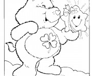 Coloriage Bisounours gratuit en ligne
