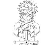 Coloriage Asta de Black Clover