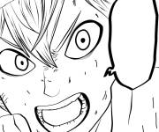 Coloriage Asta en action