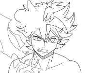 Coloriage et dessins gratuit Asta en col&egrave;re à imprimer