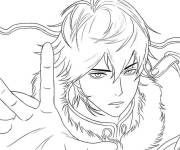 Coloriage Black Clover pour enfants