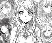 Coloriage Black Clover pour filles