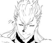 Coloriage et dessins gratuit Chevalier aigu de Black Clover à imprimer