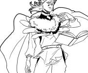 Coloriage Chevalier de Black Clover imprimable