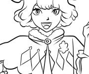Coloriage Dorothy Unsworth de l'anim&eacute; Black Clover
