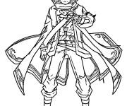 Coloriage Figure de Black Clover