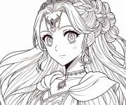 Coloriage Fille de Black Clover