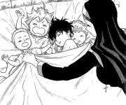 Coloriage Les petits enfants de Black Clover