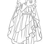 Coloriage Nebula Silva de Black Clover