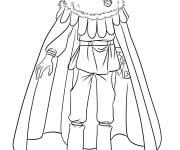 Coloriage Nozel Silva de Black Clover