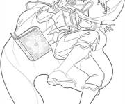Coloriage Personnage principal de Black Clover