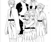 Coloriage Photo de personnages Black Clover