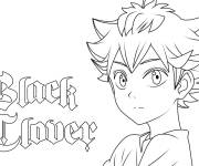 Coloriage Poster de Black Clover