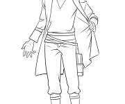 Coloriage Sekke Bronzazza de Black Clover