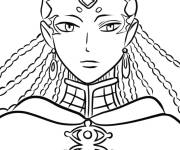 Coloriage Sorci&egrave;re Patry de Black Clover