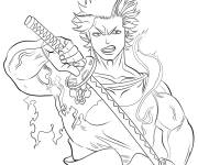 Coloriage Yami Sukehiro
