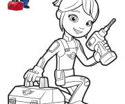 Coloriage Gabby de Blaze et les Monster Machines