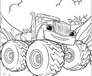 Coloriage Le Zeg Monster machine