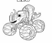 Coloriage Zeg de Blaze Monster