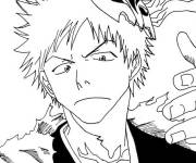 Coloriage Action de Bleach