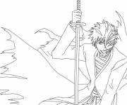 Coloriage Affiche Bleach