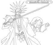 Coloriage Affiche Bleach pour enfants