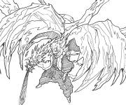 Coloriage Bleach adulte manga