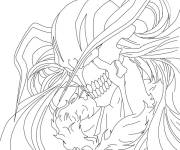 Coloriage Bleach en noir et blanc